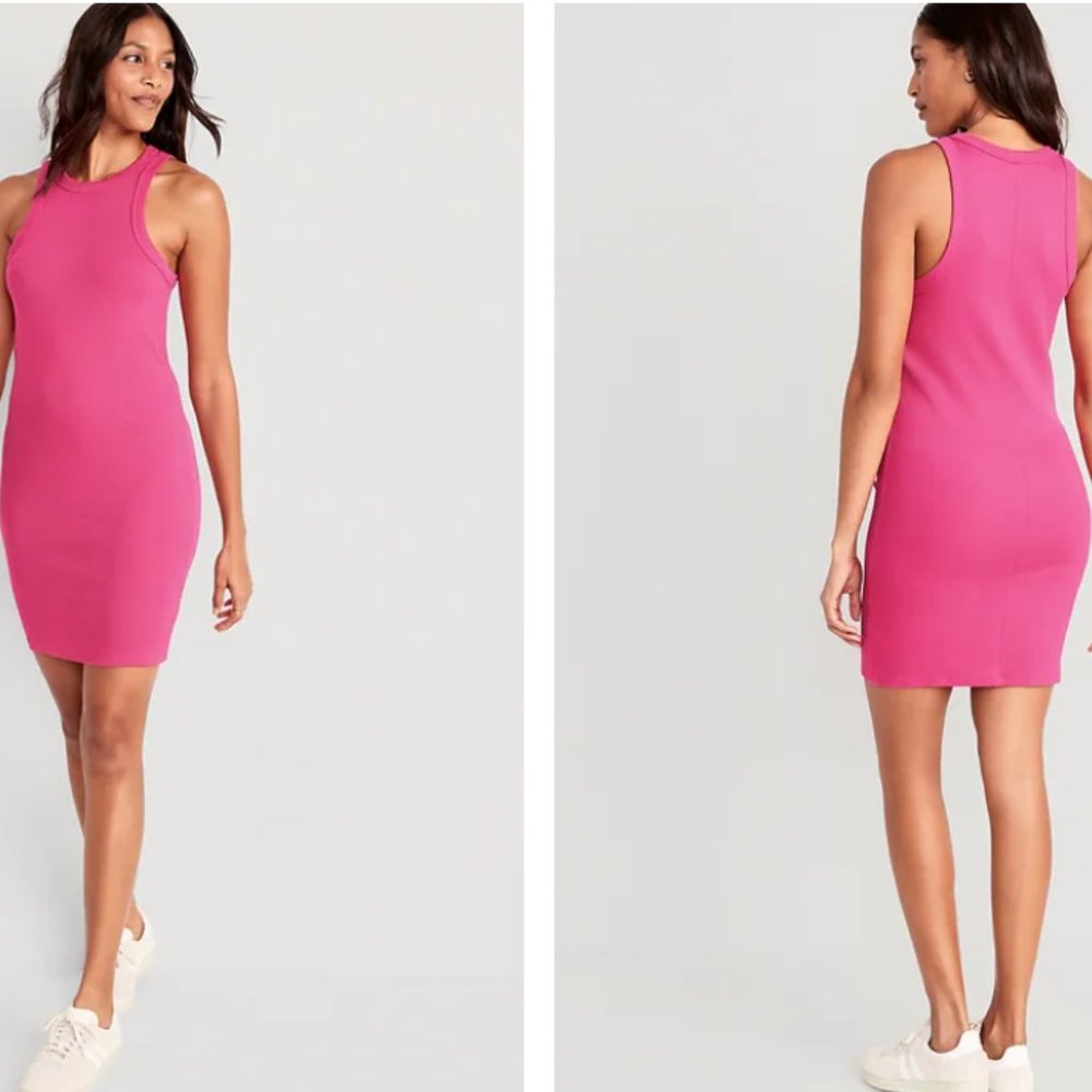 NWT Old Navy Pink BodyCon Dress  Small & Medium